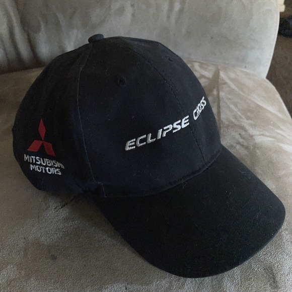 Eclipse Cross Mitsubishi Motors Hat Baseball Cap Adjustable Strap Back O951 - Picture 2 of 5